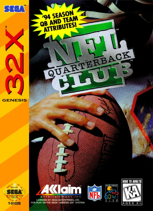 Обложка игры NFL Quarterback Club